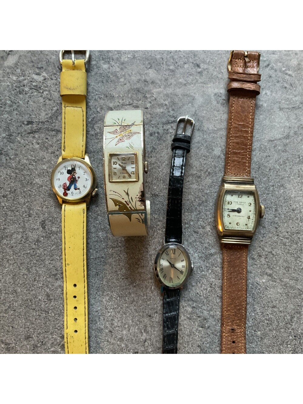 Great Lot of Vintage Mechanical Watches For Parts or Repair Lot A